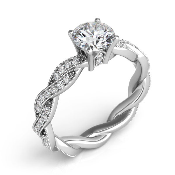 White Gold Engagement Ring