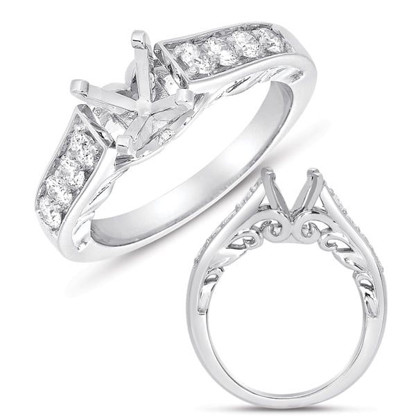 White Gold Engagement Ring