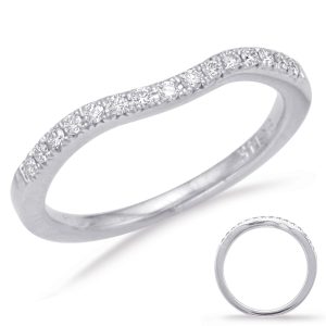 White Gold Matching Band
