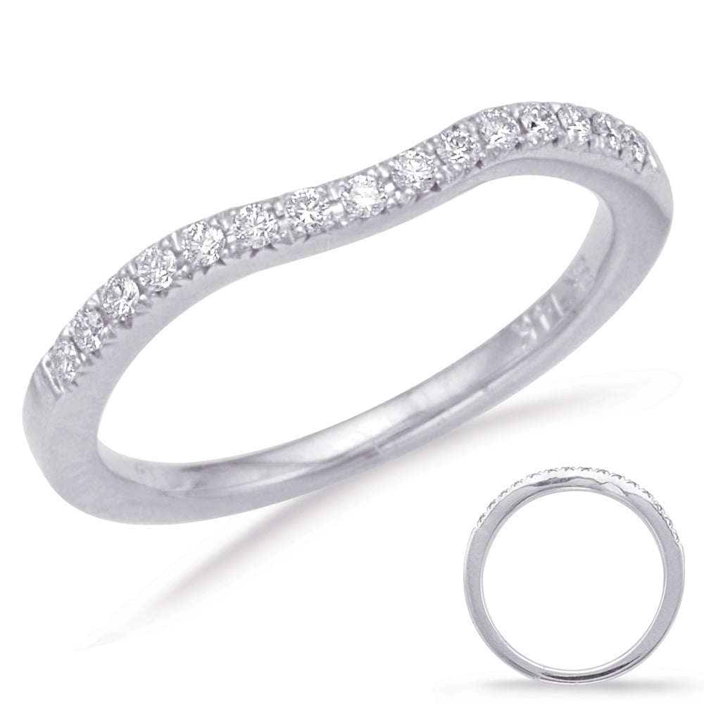 White Gold Matching Band