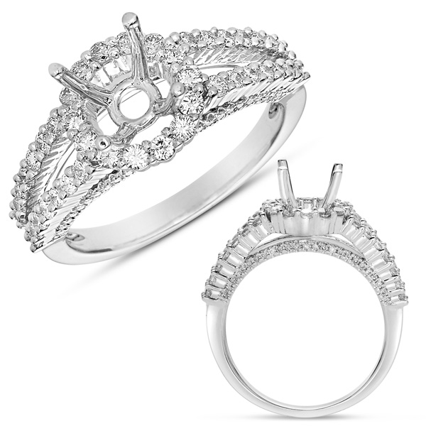 White Gold Engagement Ring