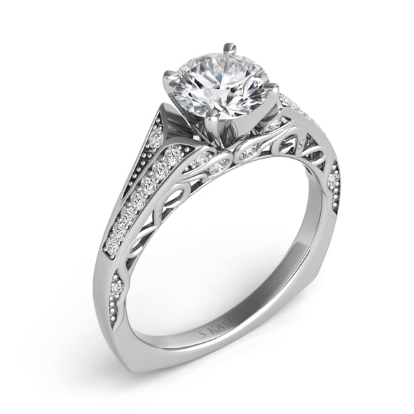White Gold Engagement Ring
