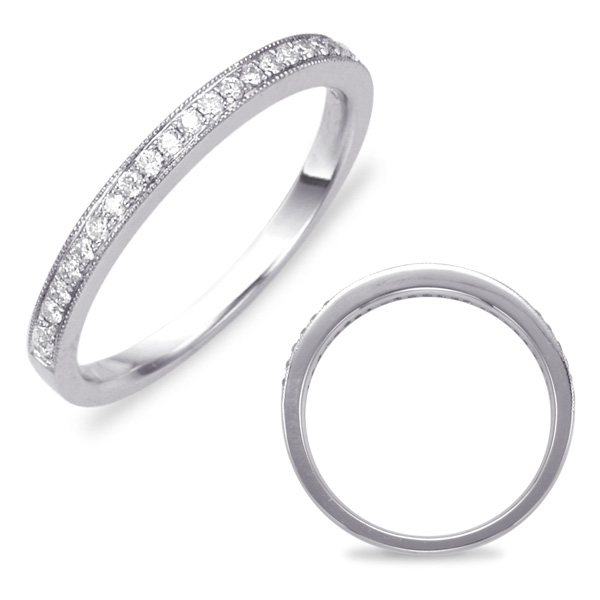 White Gold Wedding band