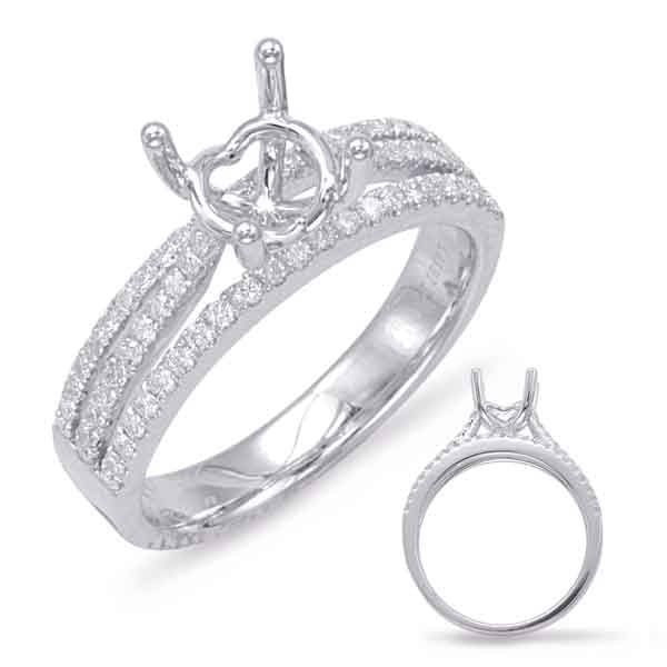 White Gold Engagement Ring