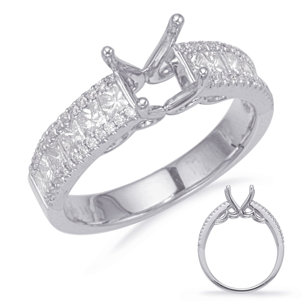 White Gold Engagement Ring