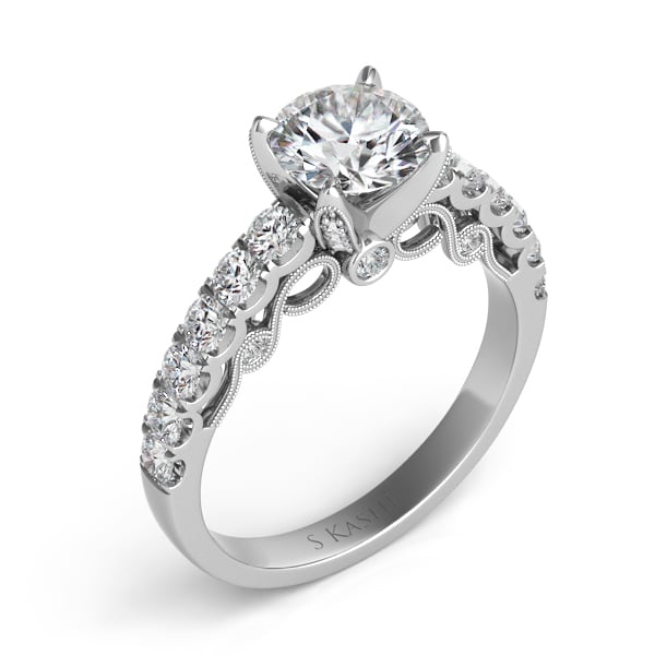 White Gold Engagement Ring