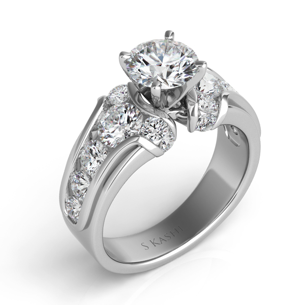 White Gold Engagement Ring