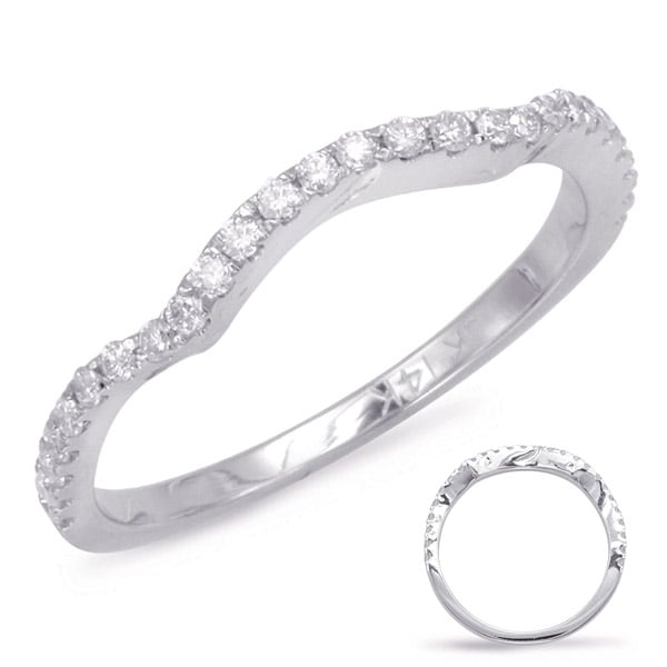 White Gold Matching Band