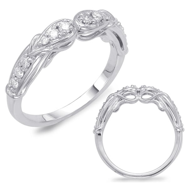 White Gold Matching Band