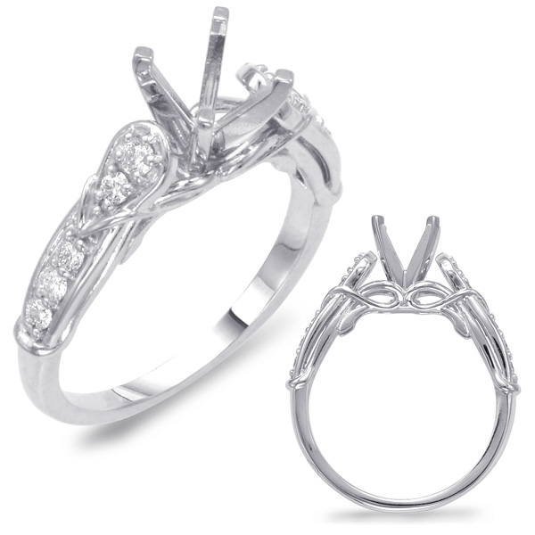 White Gold Engagement Ring