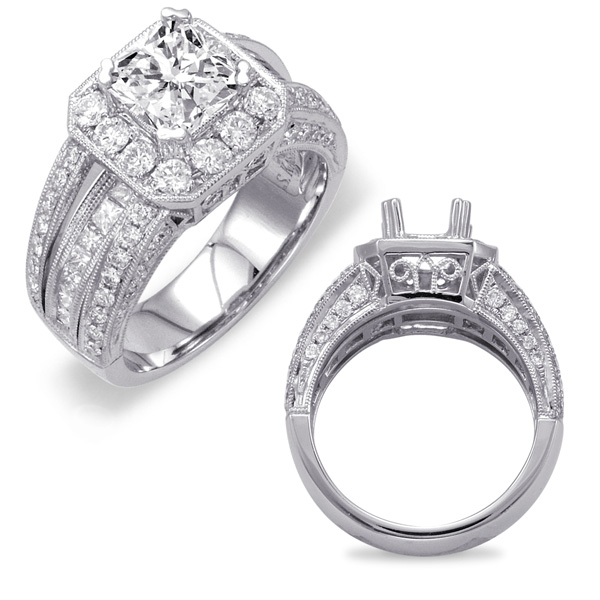 White Gold Engagement Ring