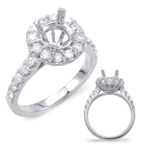 White Gold Engagement Ring