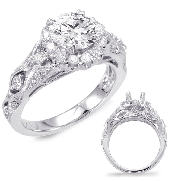 White Gold Engagement Ring