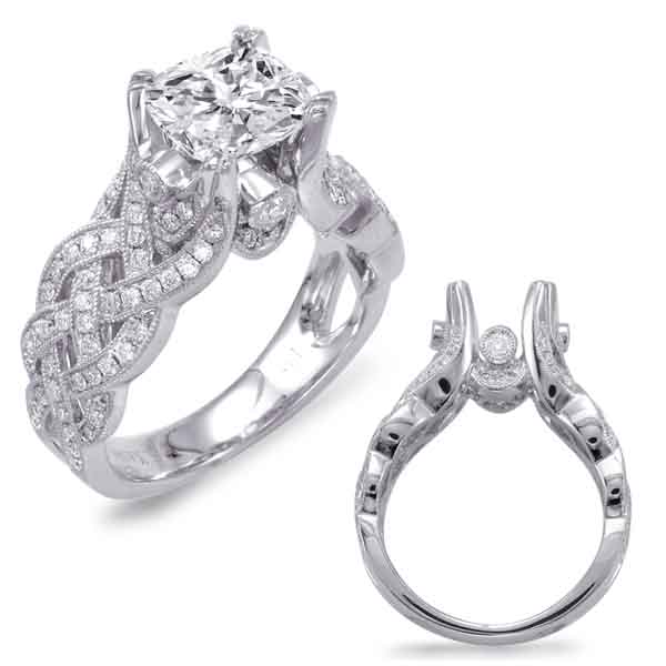 White Gold Engagement Ring