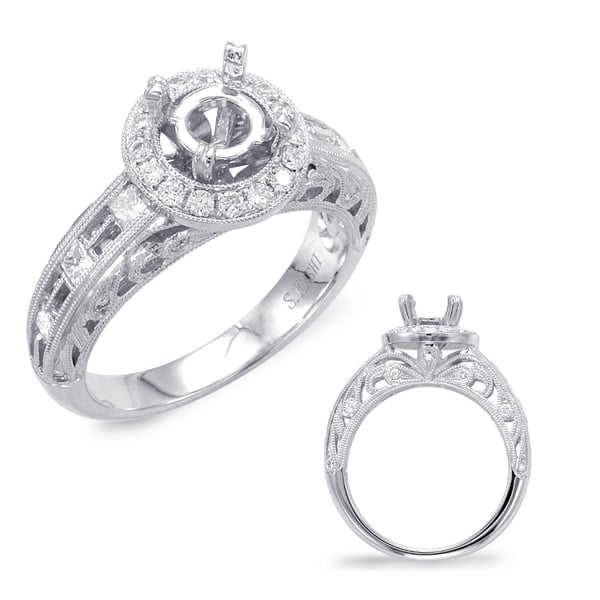 White Gold Engagement Ring