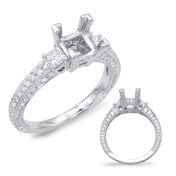White Gold Engagement Ring