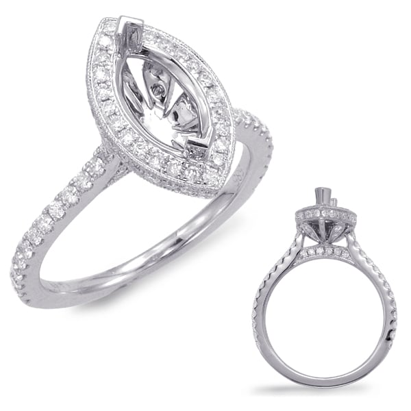 White Gold Engagement Ring