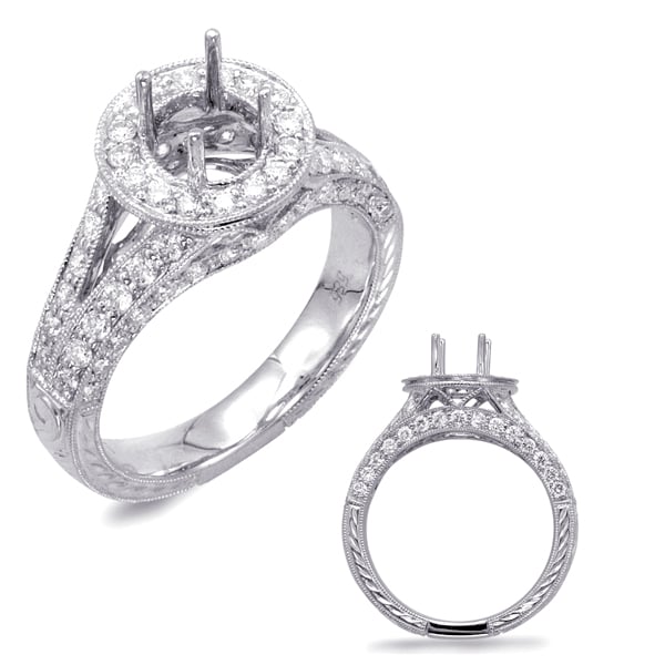 White Gold Engagement Ring