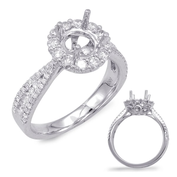 White Gold Engagement Ring