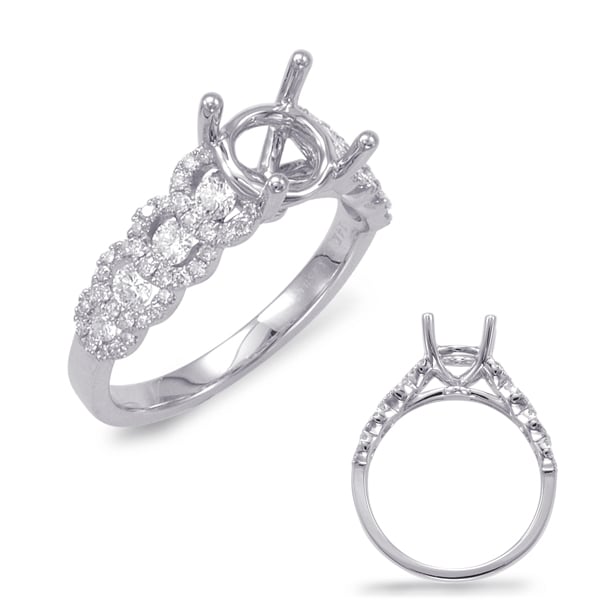 White Gold Engagement Ring