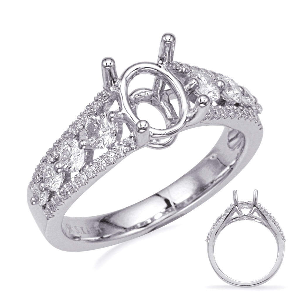 White Gold Engagement Ring