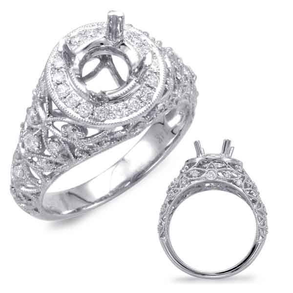 White Gold Engagement Ring