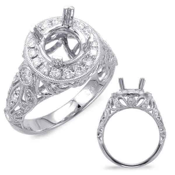 White Gold Engagement Ring