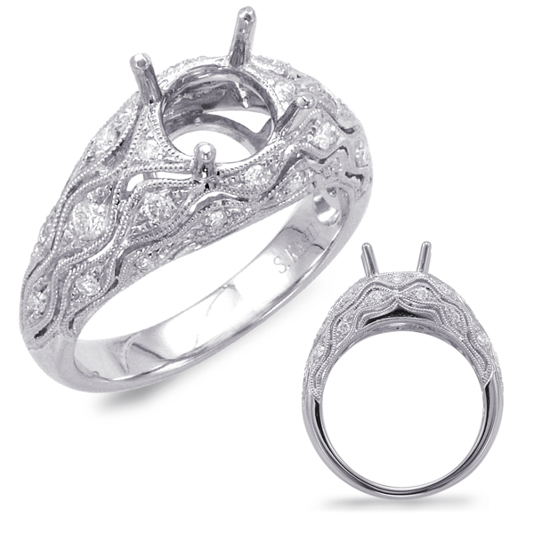 White Gold Engagement Ring