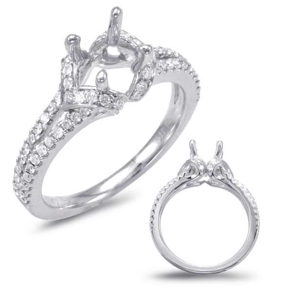 White Gold Engagement Ring
