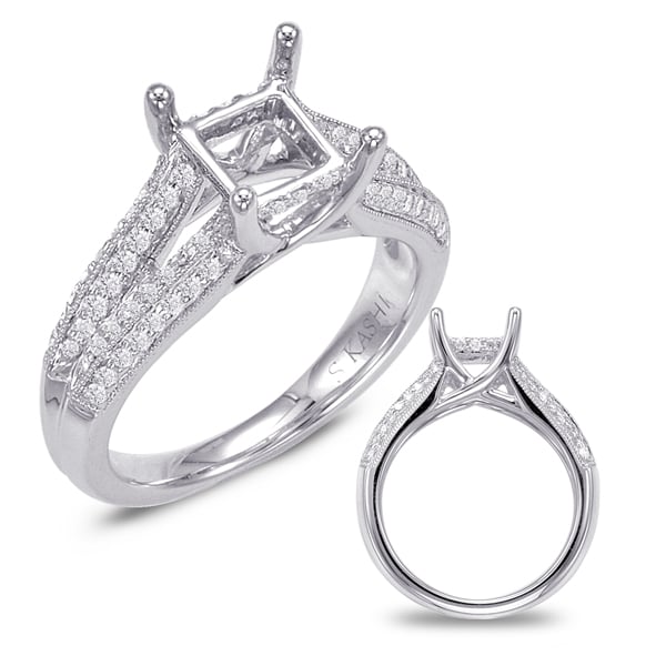 White Gold Engagement Ring