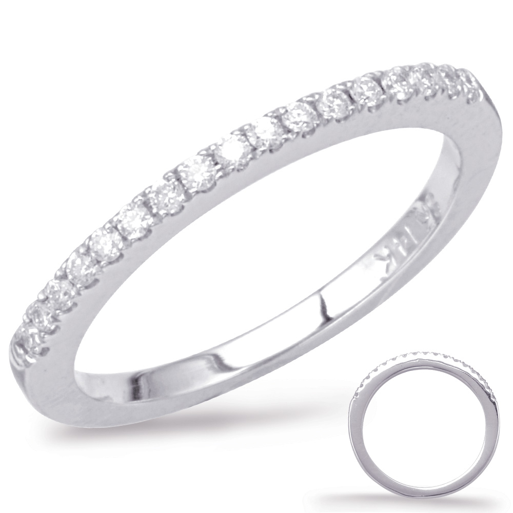 White Gold Matching Band