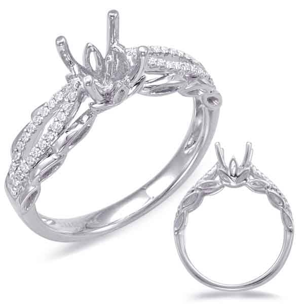White Gold Engagement Ring