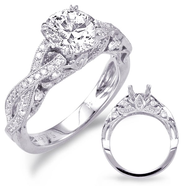 White Gold Engagement Ring