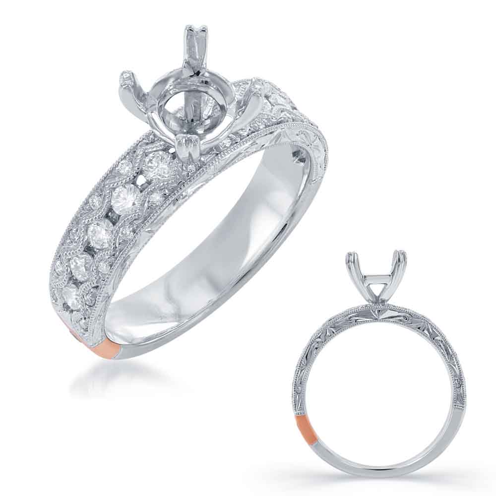 White Gold Egagement Ring