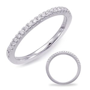 White Gold Matching Band