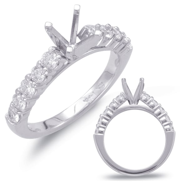 White Gold Engagement Ring