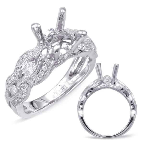 White Gold Engagement Ring