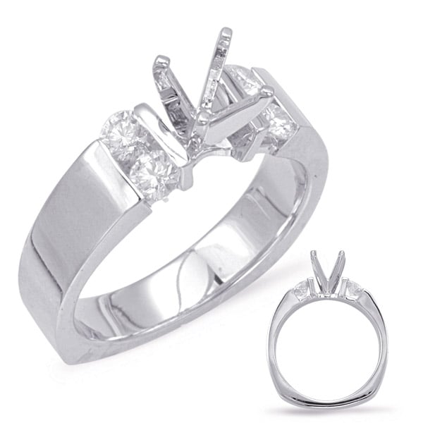 White Gold Engagement Ring