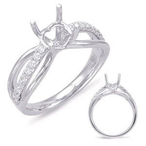 White Gold Engagement Ring