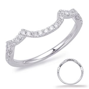 White Gold Matching Band