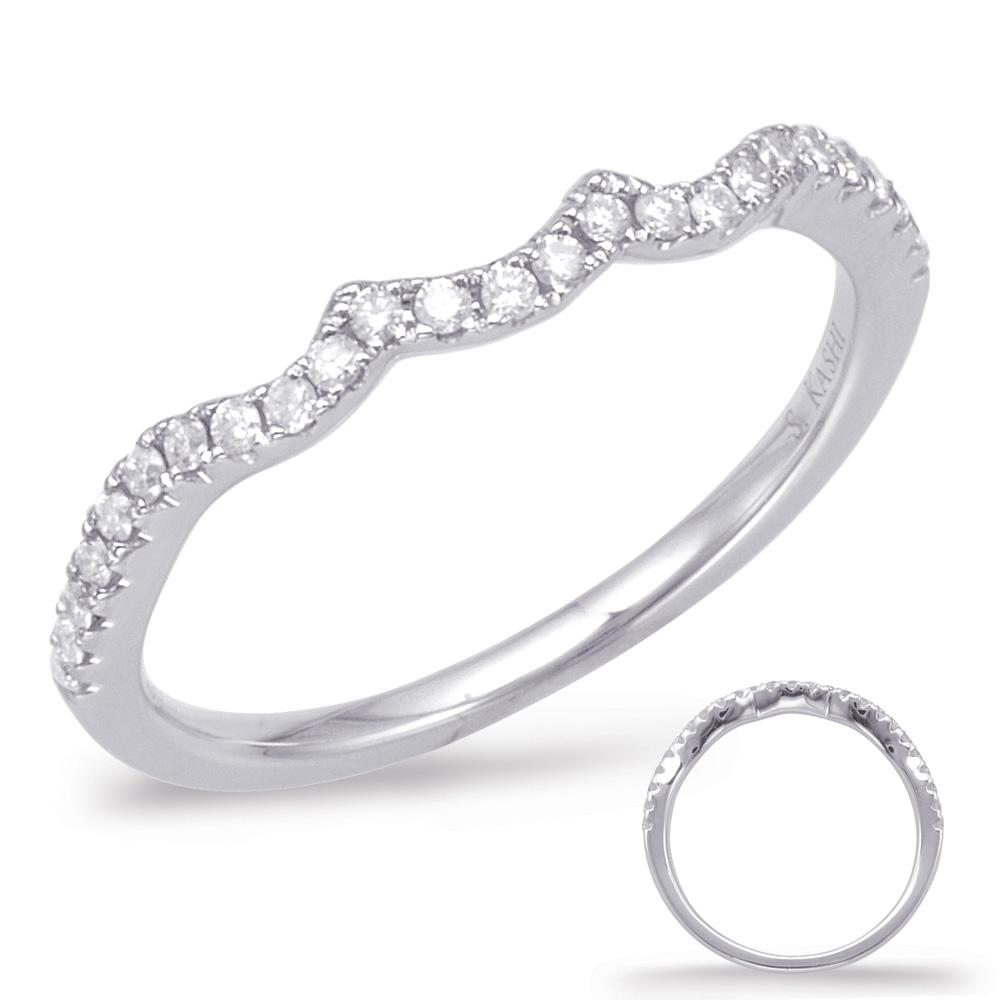 White Gold Matching Band