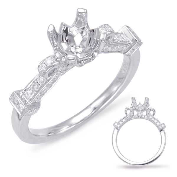 White Gold Engagement Ring