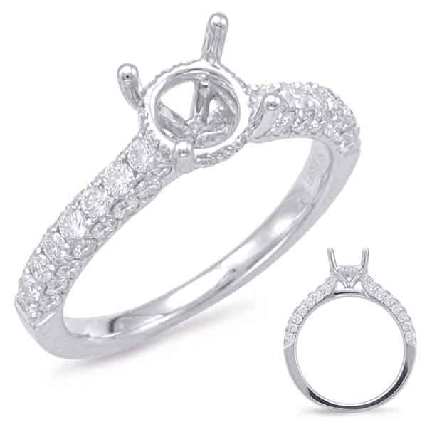 White Gold Engagement Ring