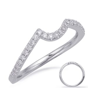 White Gold Wedding Band