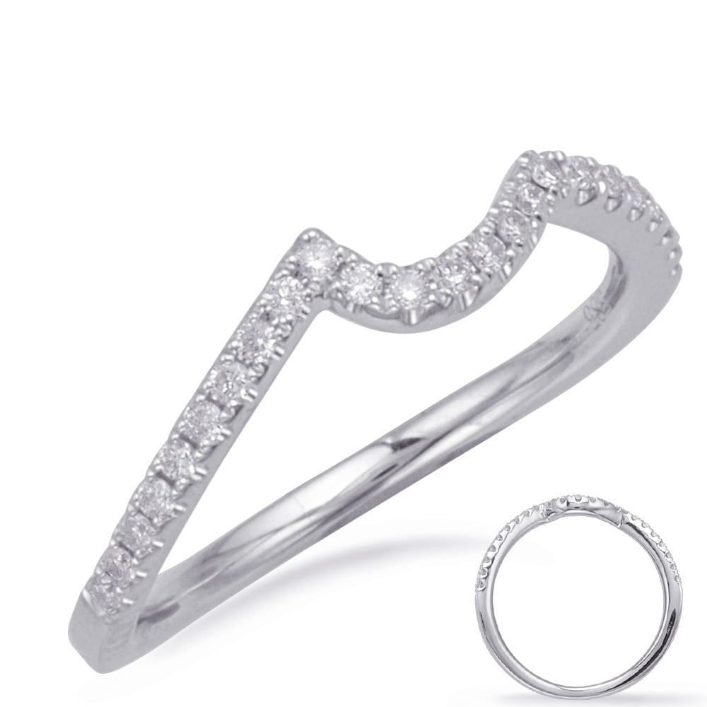 White Gold Wedding Band