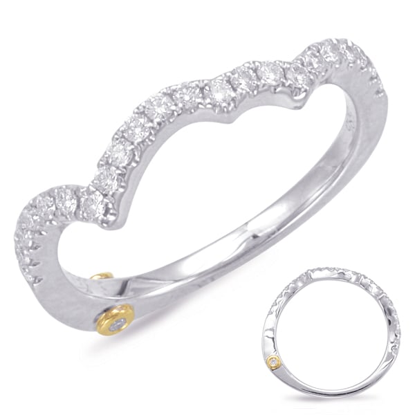 White Gold Matching Band