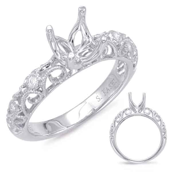 White Gold Engagement Ring