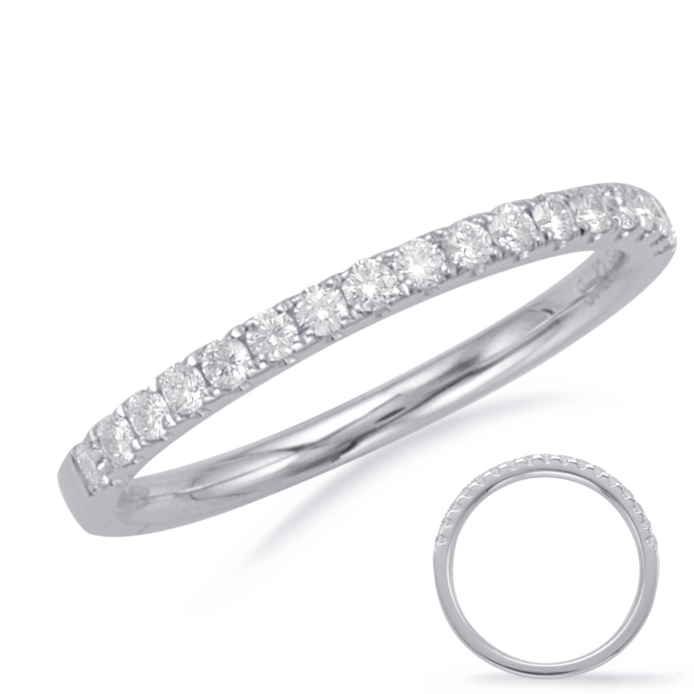 White Gold Matching Band