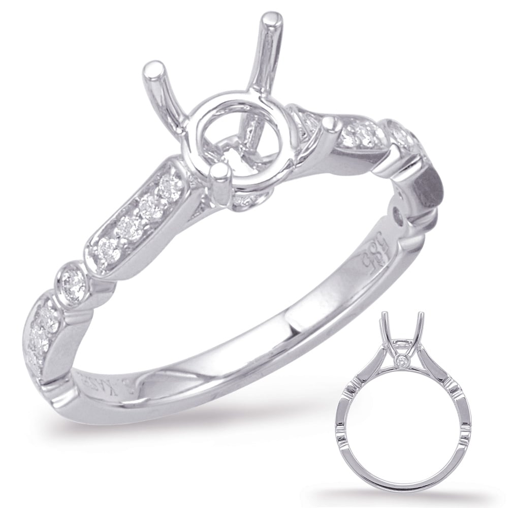 White Gold Engagement Ring