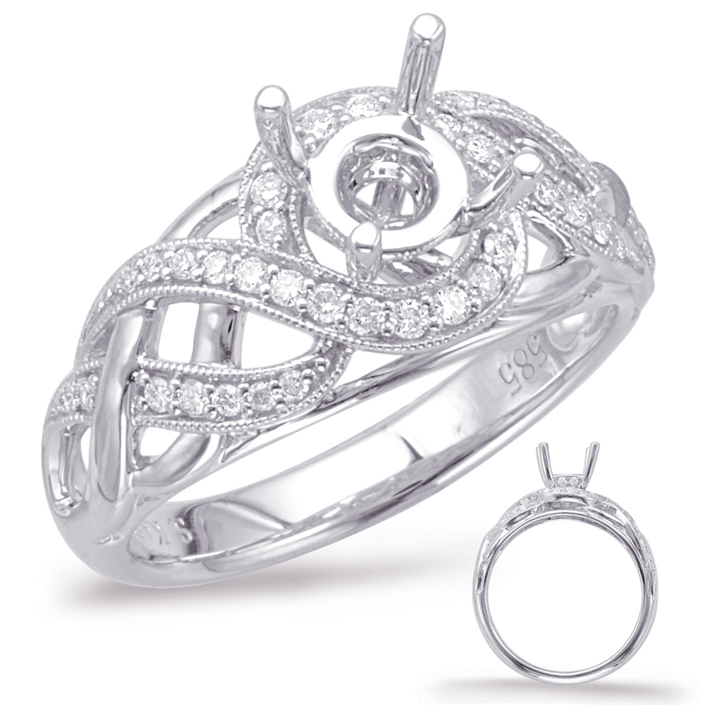 White Gold Engagement Ring